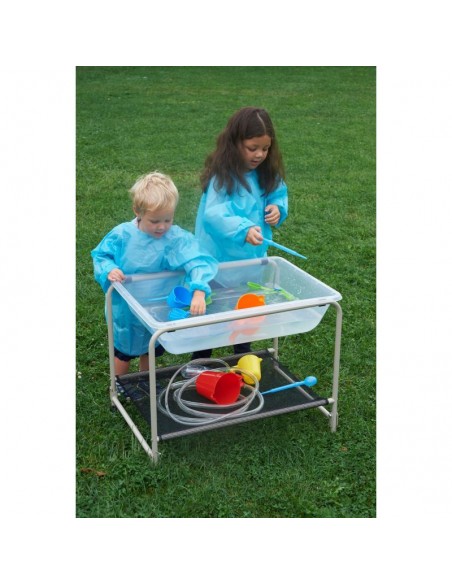 Mesa de arena y agua