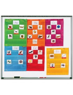 6 Paneles magnéticos con bolsillos Learning