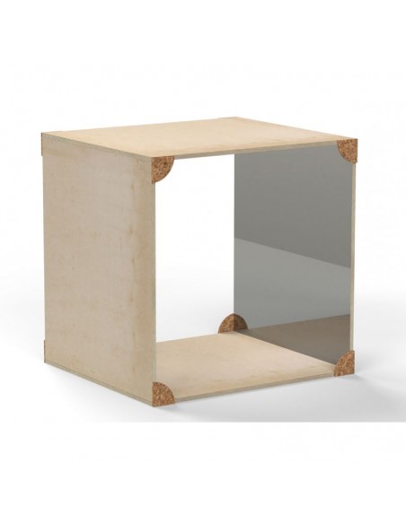 Rectángulo con espejo 100x87x100 cm