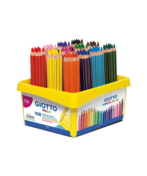 108 lápices Megapack. Giotto 2