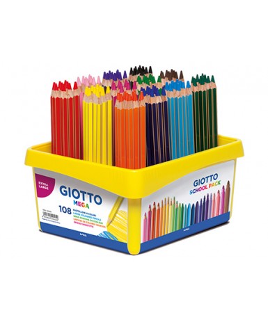 108 lápices Megapack. Giotto