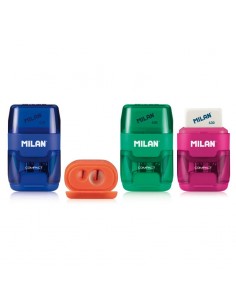 Borradores con afilalápices - 16 afilaborras Compact Milan 2