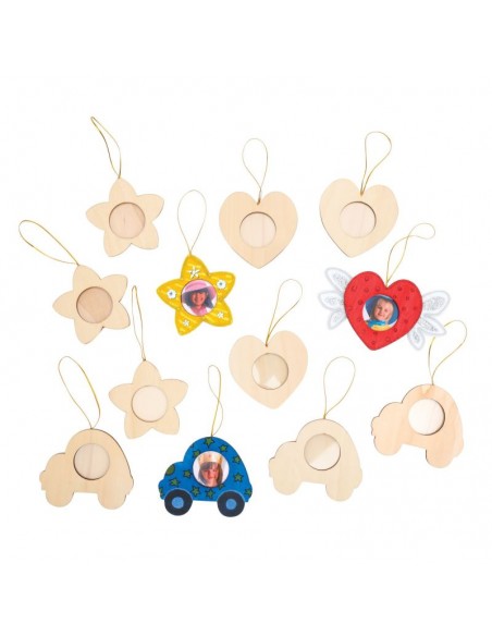 Portafotos madera formas