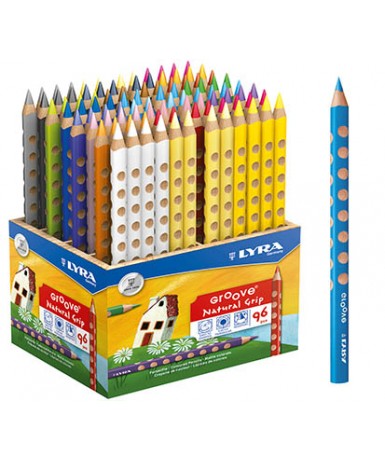 Groove escuela 96 lápices colores
