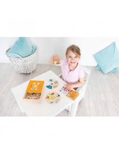 Puzle 5 sentidos - 30 piezas