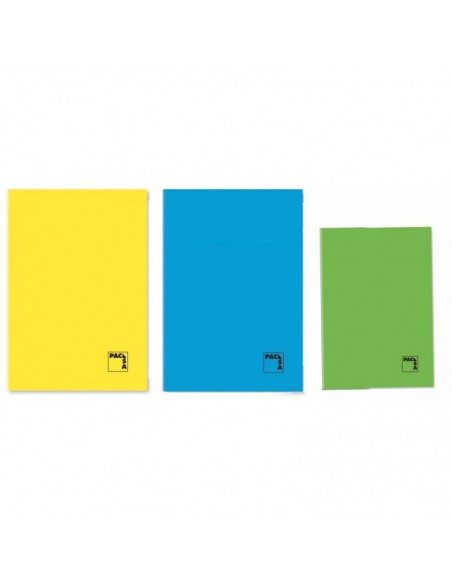 Paquete 10 und. Libretas folio pauta 3.5mm