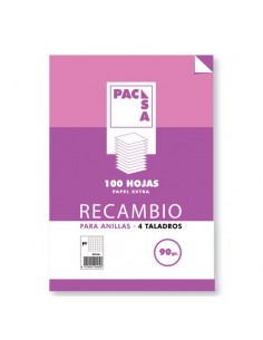 Paquete 20 und. Recambios cuadro de 4x4mm de 90 gr.