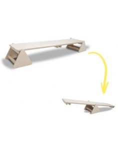 Pasarela - balancín 120x30x20 cm 2