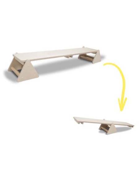 Pasarela - balancín 120x30x20 cm