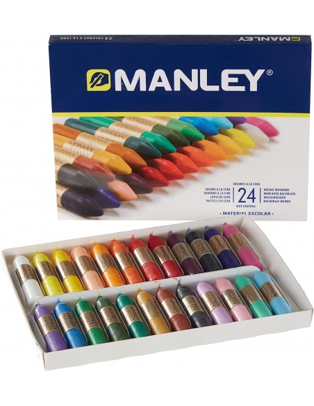 Caja 24 ceras Manley