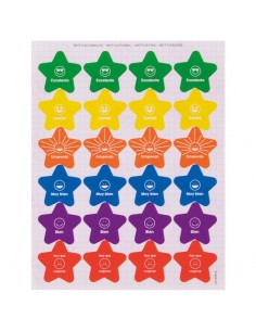 Bolsa gomets con frases motivacionales 12 hojas