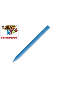 Caja 25 ceras unicolor Plastidecor azul claro