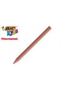 Caja 25 ceras unicolor Plastidecor marrón