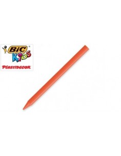 Caja 25 ceras unicolor Plastidecor naranja