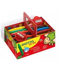 Ceras Be-Bé 40 piezas + 2 sacapuntas