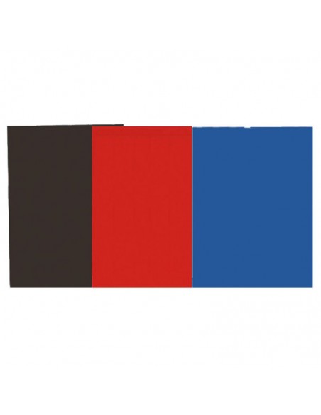 Tapa azul ppolipropileno 500 micras A4 100 unidades