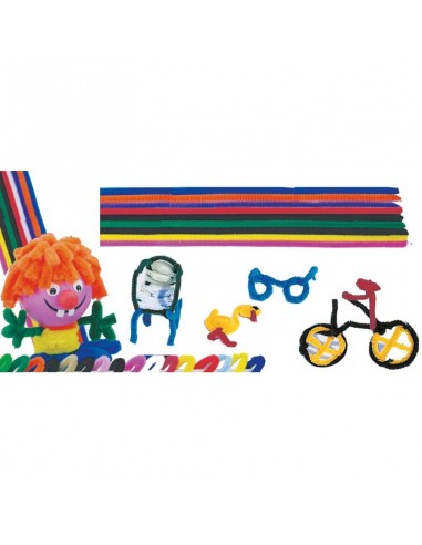 Bolsa 100 escobillones colores surtidos