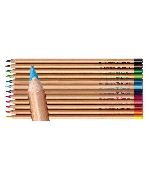 Maxilapices triangulares 12 colores