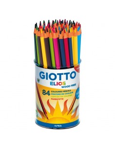 Bote de 84 lapiceros Elios triangulares Giotto