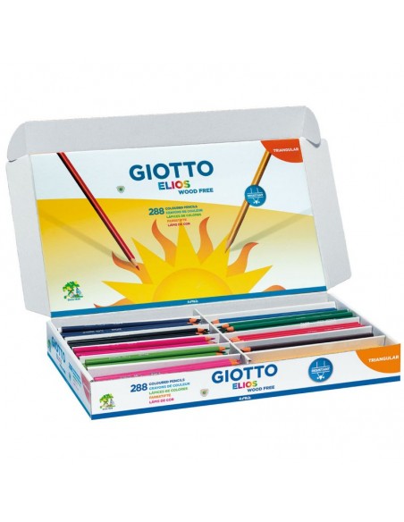 Pack 288 lapiceros Elios triangulares Giotto
