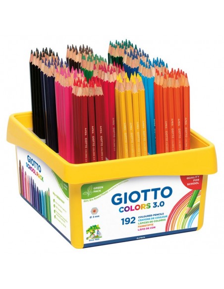 192 lapiceros colors finos 3,0 hexagonal Giotto