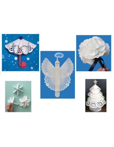 250 Blondas redondas para manualidades