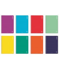 Paquete de 10 bloc folio 80 hojas cuadro 5x5