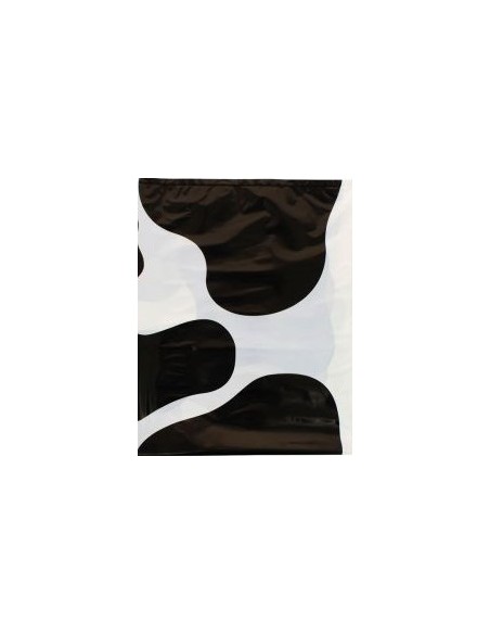 Paquete 5 bolsas plástico disfraces vaca/dálmata 60x95 cm.
