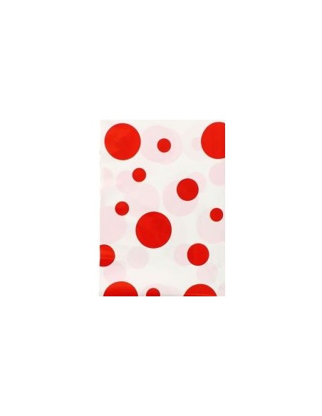 Paquete 5 bolsas plástico disfraces payaso/faralaes 65x90 cm.