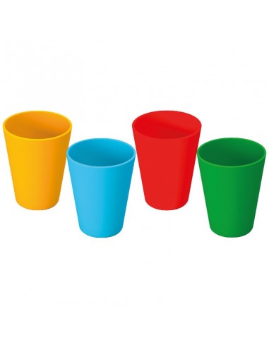 Set 6 vasos verdes 300 ml.