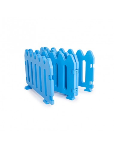 Vallado azul 4 paneles WW