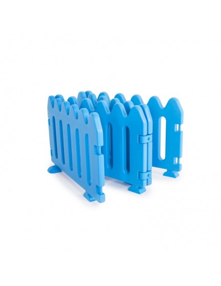 Vallado azul 4 paneles WW