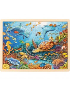 Puzle fondo marino - 96 piezas
