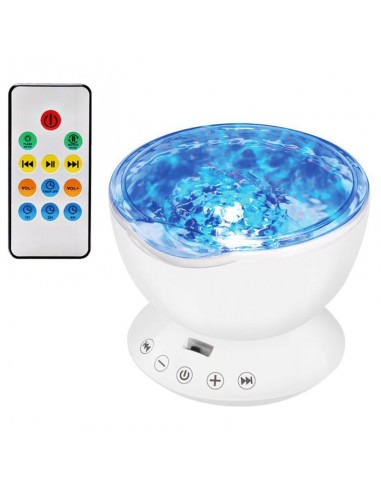 Proyector luz océano con sonido