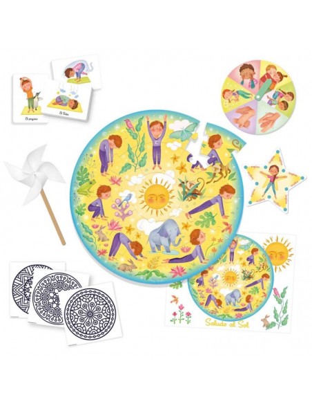 Aprendo en positivo yoga y calma