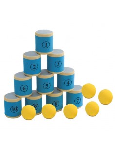 Juego de lanzamiento y puntería botes