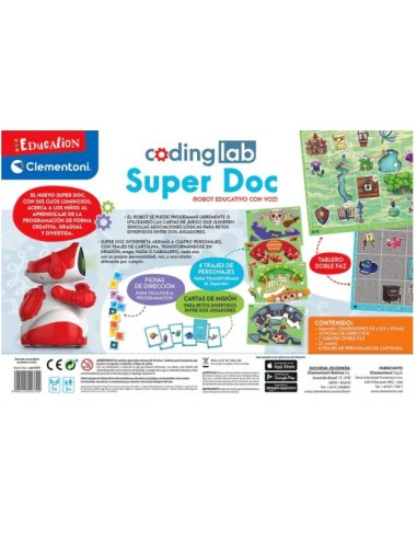 El robot Súper Doc. Clementoni