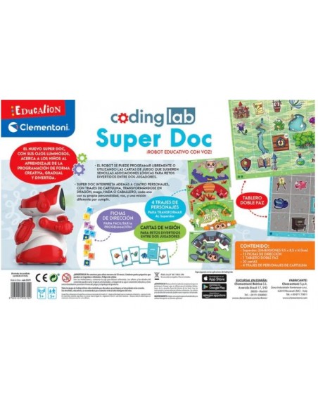 El robot Súper Doc. Clementoni