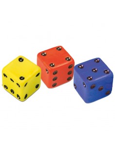 Dado puntos Pvc 20 cm x 20 cm.