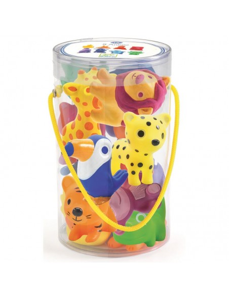 7 Animales diferentes tropo selva. Djeco