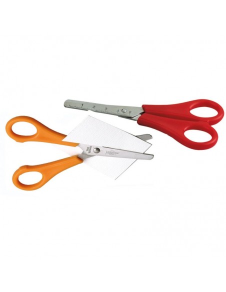 Caja 10 unidades Tijera escolar zurdo