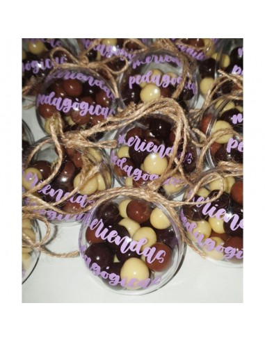 12 Bolas transparentes