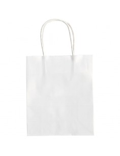 25 Bolsas papel blanca para decorar. Folia 2