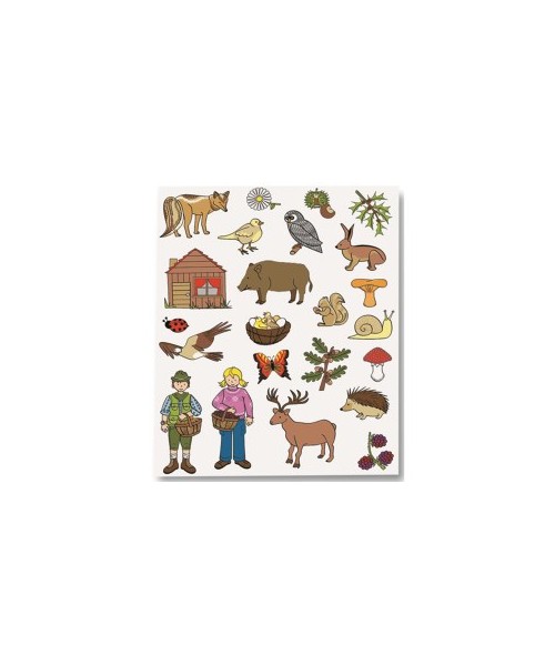 Gomets temáticos el bosque 2