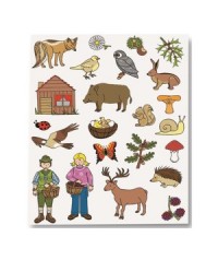 Gomets temáticos el bosque