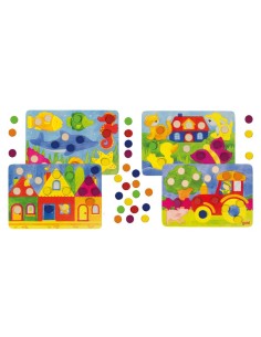 Juego de dado de colores. Goki 2