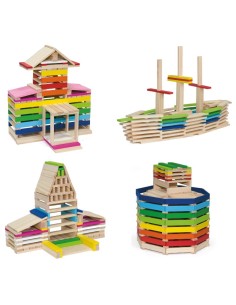 250 piezas Tablas construcción