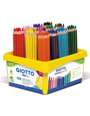 108 lápices Megapack. Giotto