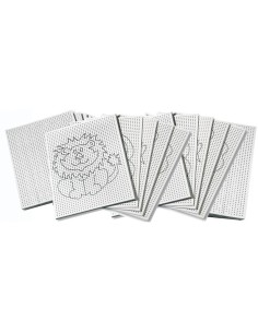 40 Cartones perforados para coser. Folia