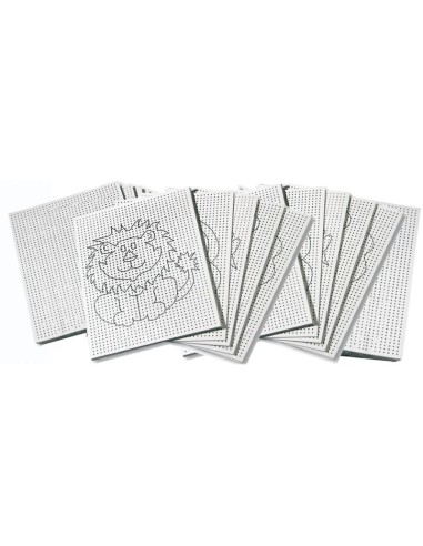 40 Cartones perforados para coser. Folia